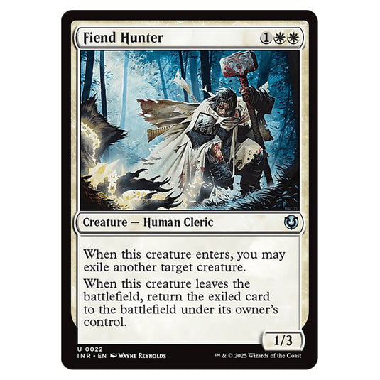 Fiend Hunter 022 card from the Magic The Gathering set Innistrad Remastered