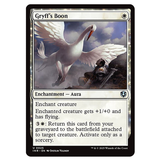Gryff's Boon 025 card from the Magic The Gathering set Innistrad Remastered