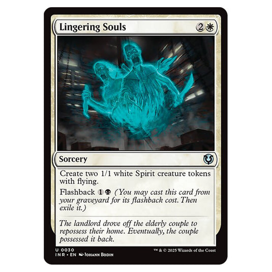 Lingering Souls 030 card from the Magic The Gathering set Innistrad Remastered