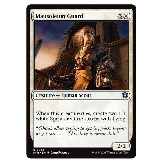 Mausoleum Guard 033 card from the Magic The Gathering set Innistrad Remastered