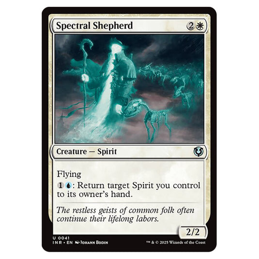 Spectral Shepherd 041 card from the Magic The Gathering set Innistrad Remastered