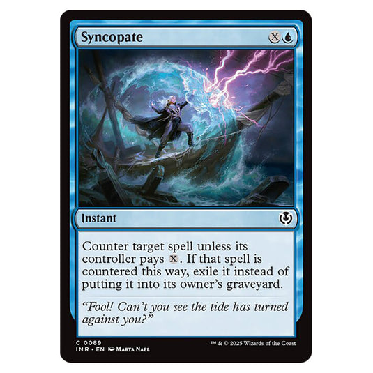 Syncopate 089 card from the Magic The Gathering set Innistrad Remastered
