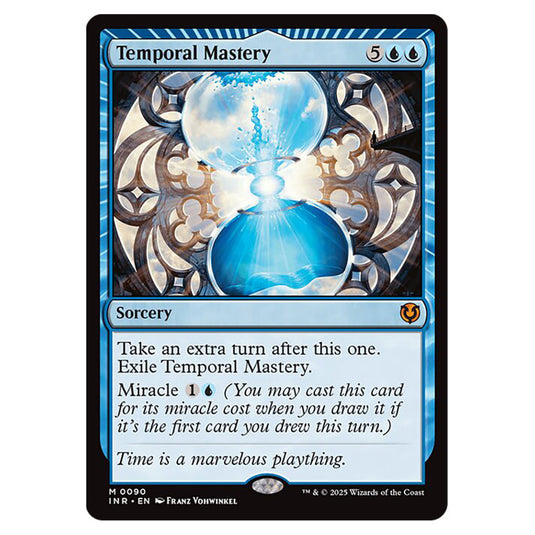 Temporal Mastery 090 card from the Magic The Gathering set Innistrad Remastered