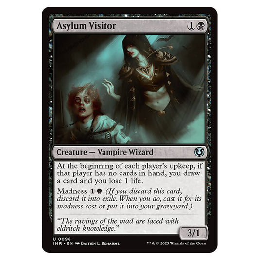 Asylum Visitor 096 card from the Magic The Gathering set Innistrad Remastered