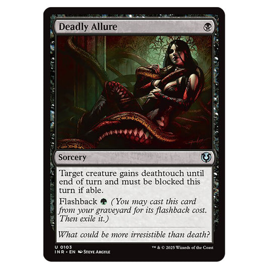 Deadly Allure 103 card from the Magic The Gathering set Innistrad Remastered