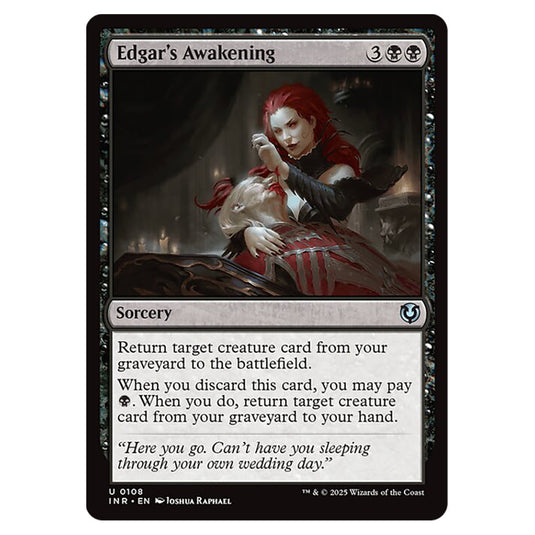 Edgar's Awakening 108 card from the Magic The Gathering set Innistrad Remastered