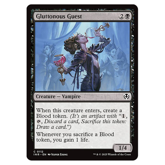 Gluttonous Guest 112 card from the Magic The Gathering set Innistrad Remastered