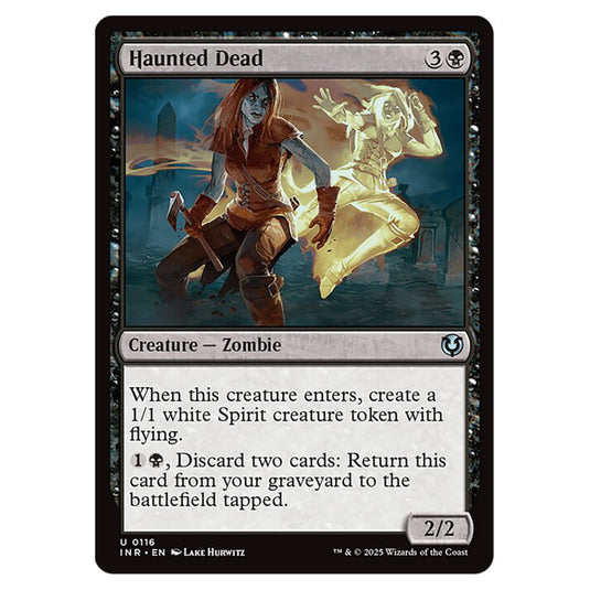 Haunted Dead 116 card from the Magic The Gathering set Innistrad Remastered