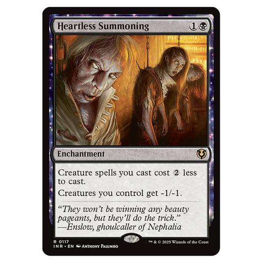 Heartless Summoning 117 card from the Magic The Gathering set Innistrad Remastered