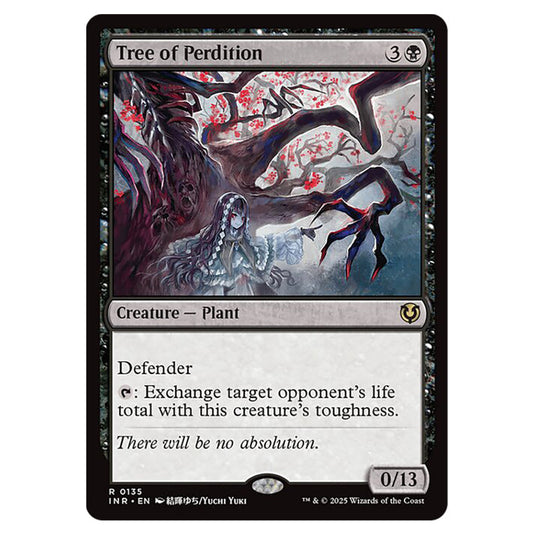 Tree of Perdition 135 card from the Magic The Gathering set Innistrad Remastered