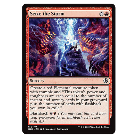 Seize the Storm 170 card from the Magic The Gathering set Innistrad Remastered