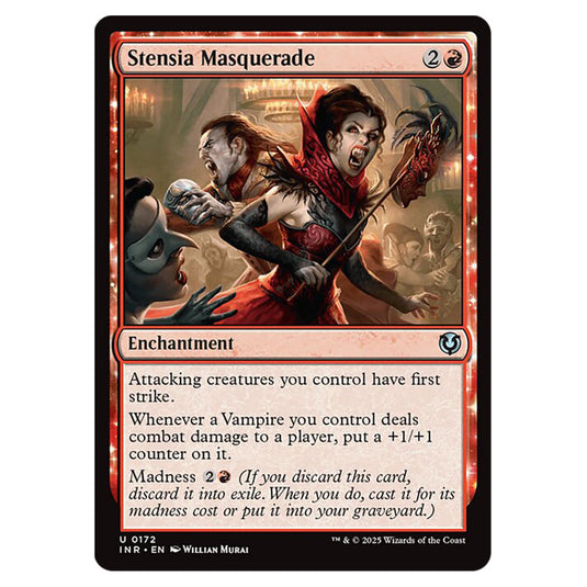 Stensia Masquerade 172 card from the Magic The Gathering set Innistrad Remastered