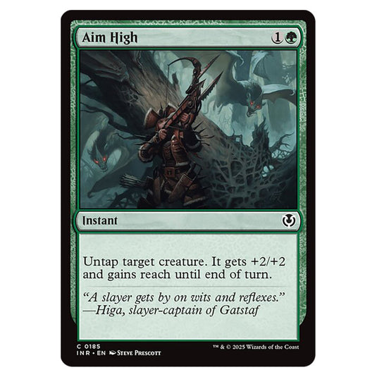 Aim High 185 card from the Magic The Gathering set Innistrad Remastered