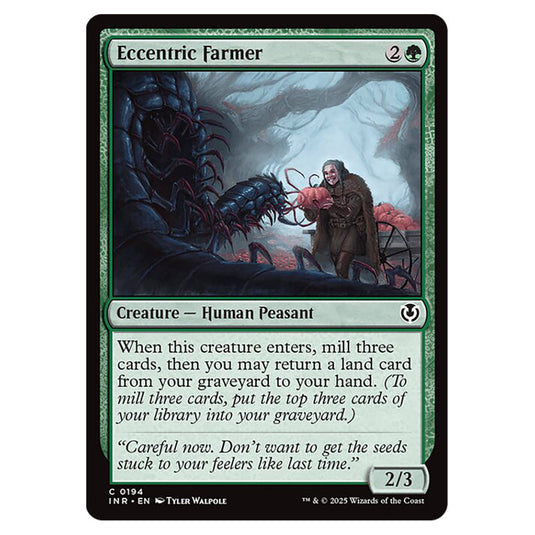 Eccentric Farmer 194 card from the Magic The Gathering set Innistrad Remastered