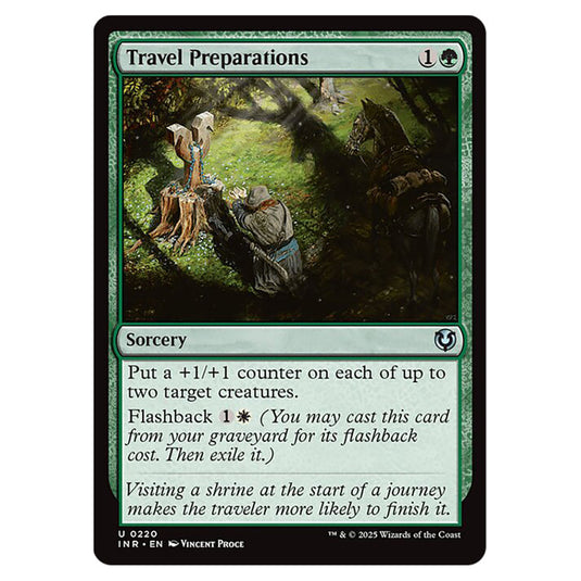 Travel Preparations 220 card from the Magic The Gathering set Innistrad Remastered
