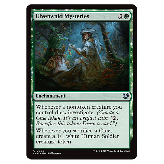 Ulvenwald Mysteries 222 card from the Magic The Gathering set Innistrad Remastered