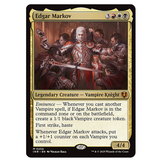 Edgar Markov 234 card from the Magic The Gathering set Innistrad Remastered