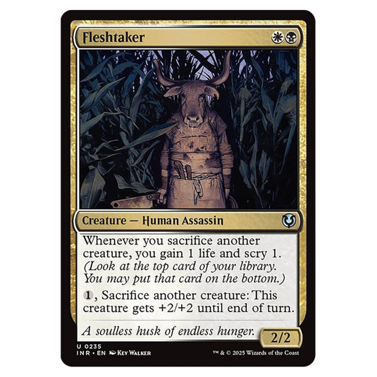 Fleshtaker 235 card from the Magic The Gathering set Innistrad Remastered