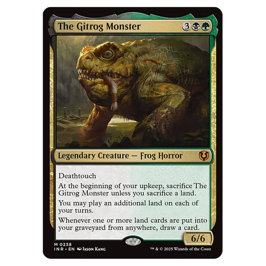 The Gitrog Monster 238 card from the Magic The Gathering set Innistrad Remastered