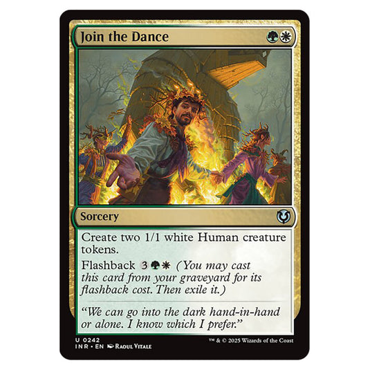 Join the Dance 242 card from the Magic The Gathering set Innistrad Remastered