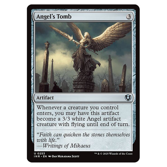 Angel's Tomb 253 card from the Magic The Gathering set Innistrad Remastered