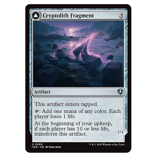 Cryptolith Fragment // Aurora of Emrakul 260 card from the Magic The Gathering set Innistrad Remastered