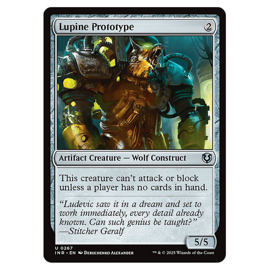 Lupine Prototype 267 card from the Magic The Gathering set Innistrad Remastered