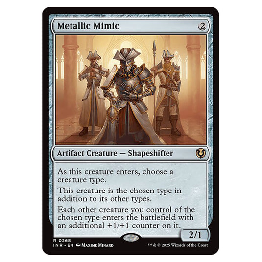 Metallic Mimic 268 card from the Magic The Gathering set Innistrad Remastered