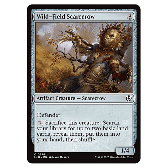 Wild-Field Scarecrow 274 card from the Magic The Gathering set Innistrad Remastered