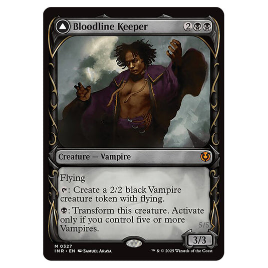 Bloodline Keeper // Lord of Lineage 327 card from the Magic The Gathering set Innistrad Remastered