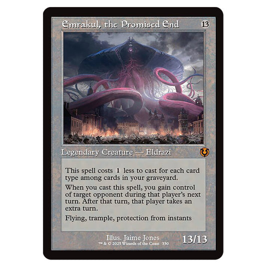 Emrakul, the Promised End 330 card from the Magic The Gathering set Innistrad Remastered