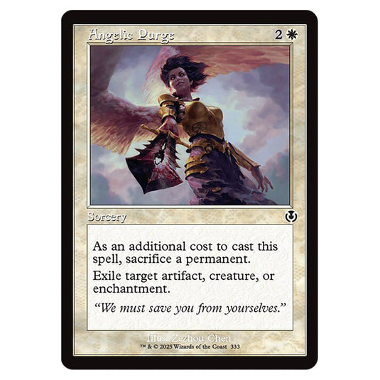 Angelic Purge 333 card from the Magic The Gathering set Innistrad Remastered