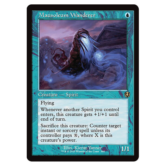 Mausoleum Wanderer 360 card from the Magic The Gathering set Innistrad Remastered