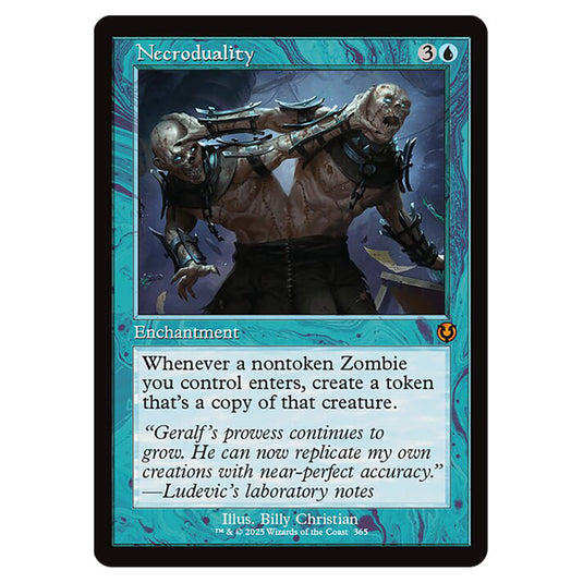 Necroduality 365 card from the Magic The Gathering set Innistrad Remastered