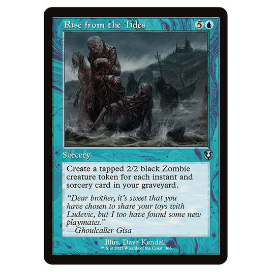 Rise from the Tides 366 card from the Magic The Gathering set Innistrad Remastered