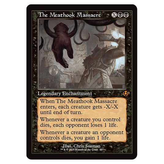The Meathook Massacre 387 card from the Magic The Gathering set Innistrad Remastered