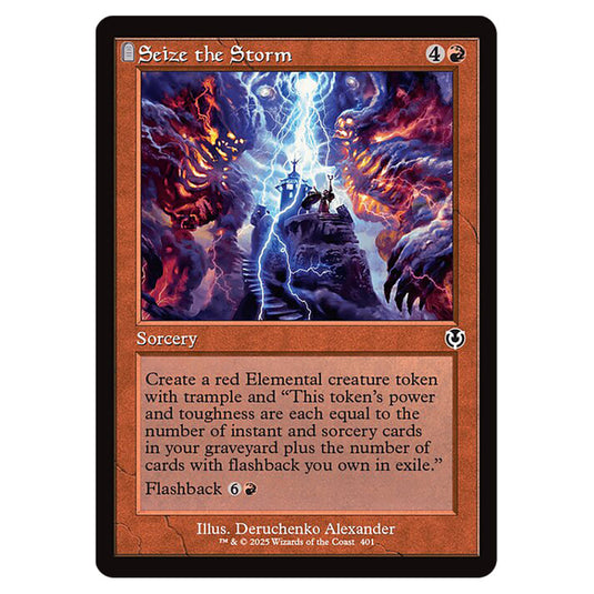 Seize the Storm 401 card from the Magic The Gathering set Innistrad Remastered
