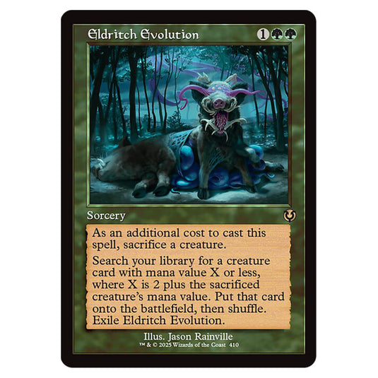 Eldritch Evolution 410 card from the Magic The Gathering set Innistrad Remastered