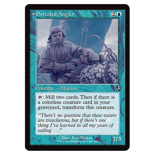 Grizzled Angler // Grisly Anglerfish 458 card from the Magic The Gathering set Innistrad Remastered