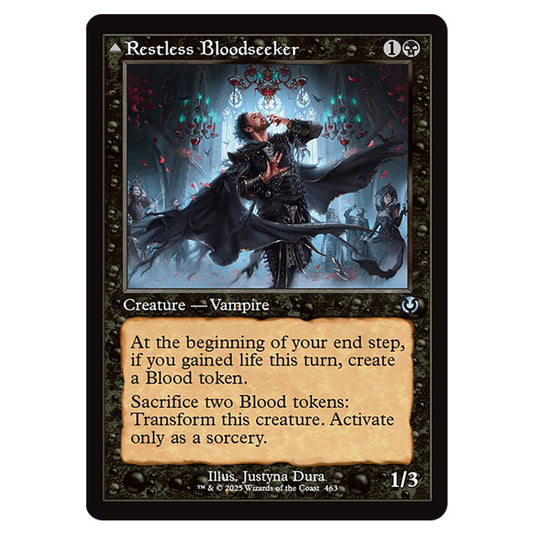 Restless Bloodseeker // Bloodsoaked Reveler 463 card from the Magic The Gathering set Innistrad Remastered