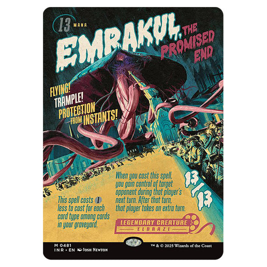 Emrakul, the Promised End 481 card from the Magic The Gathering set Innistrad Remastered