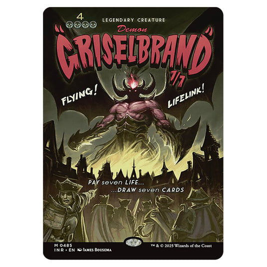 Griselbrand 485 card from the Magic The Gathering set Innistrad Remastered