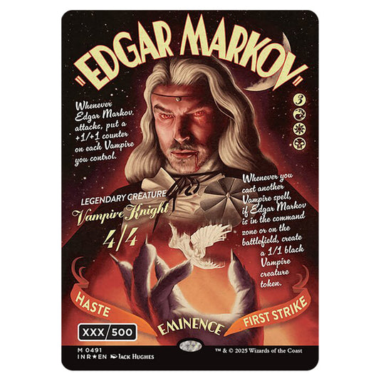 Edgar Markov 491 card from the Magic The Gathering set Innistrad Remastered