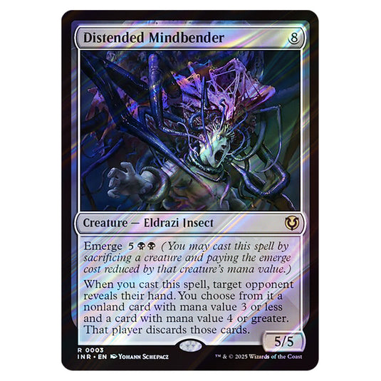 Distended Mindbender 003 card from the Magic The Gathering set Innistrad Remastered