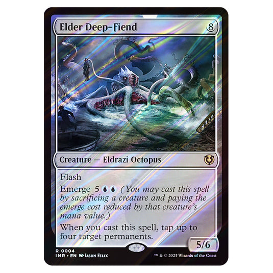 Elder Deep-Fiend 004 card from the Magic The Gathering set Innistrad Remastered