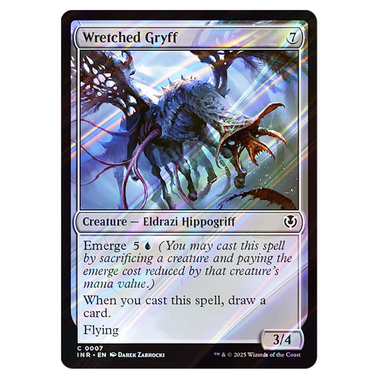 Wretched Gryff 007 card from the Magic The Gathering set Innistrad Remastered