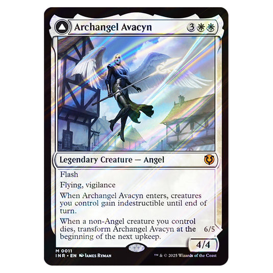 Archangel Avacyn // Avacyn, the Purifier 011 card from the Magic The Gathering set Innistrad Remastered