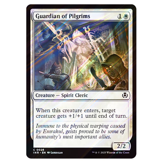 Guardian of Pilgrims 026 card from the Magic The Gathering set Innistrad Remastered