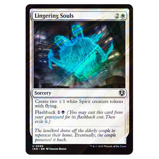 Lingering Souls 030 card from the Magic The Gathering set Innistrad Remastered