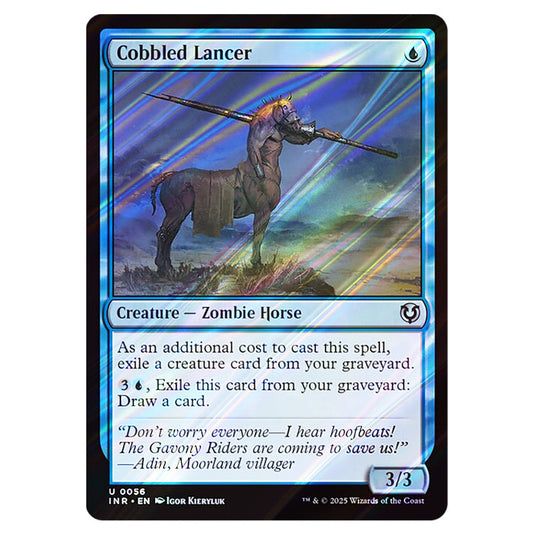 Cobbled Lancer 056 card from the Magic The Gathering set Innistrad Remastered